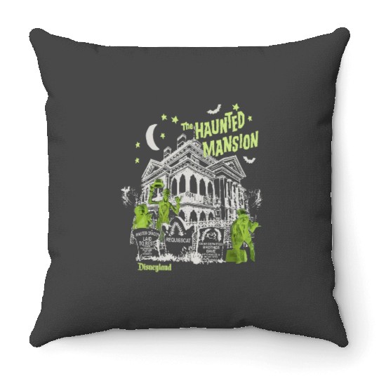 Disneyland the Haunted Mansion Throw Pillows