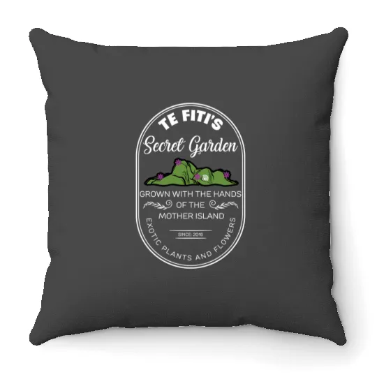 Te Fiti Disney Moana Te Fiti Fairy Garden Love Your Mother Throw Pillows