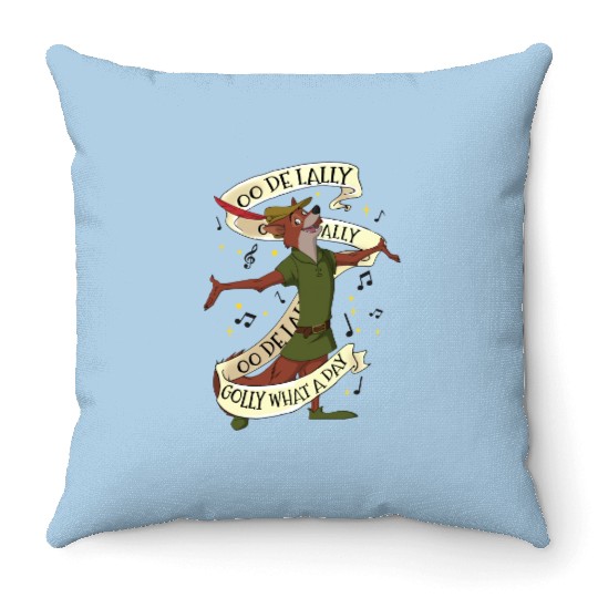 Disney Robin Hood Ooh de Lally Throw Pillows