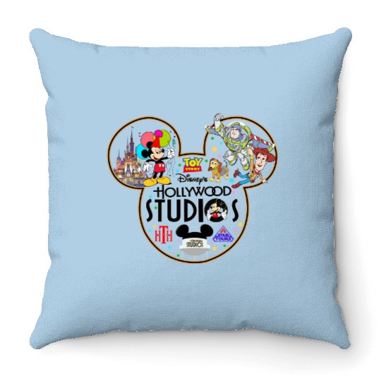 Disney Hollywood Studios Throw Pillows