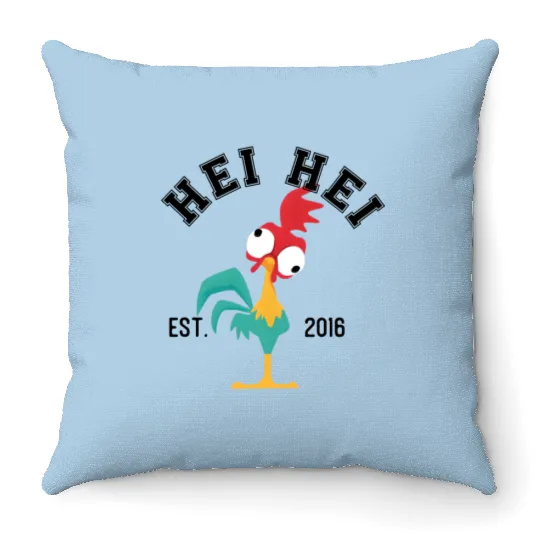 Hei Hei Throw Pillows, Disney Hei Hei Throw Pillows, Disney Rooster Throw Pillows