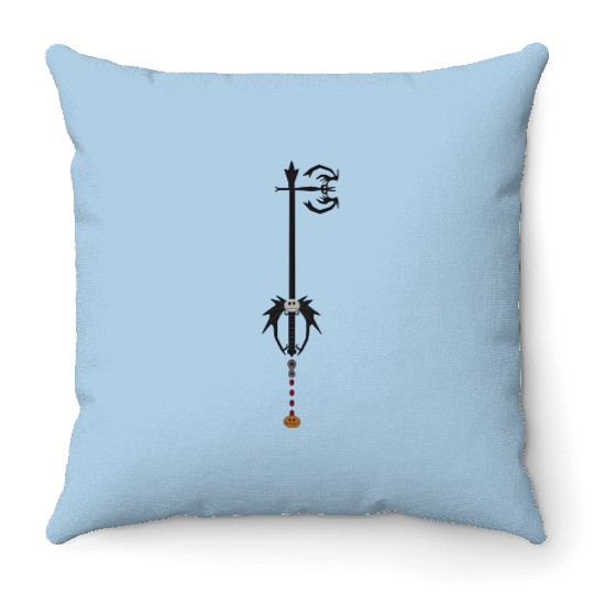 Pumpkin Key - Disney - Throw Pillows