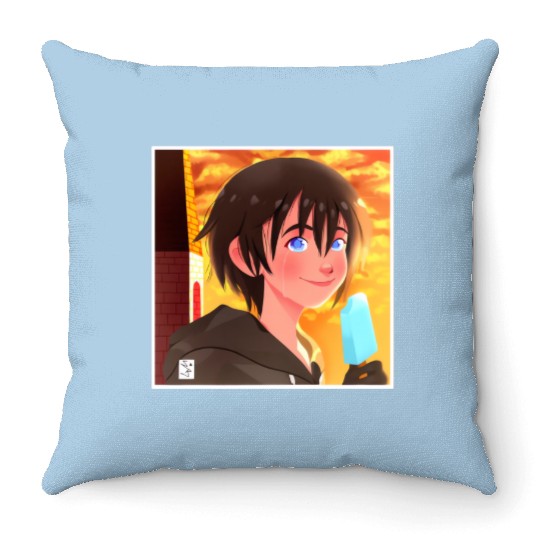 Xion - Kingdom Hearts - Disney - Throw Pillows