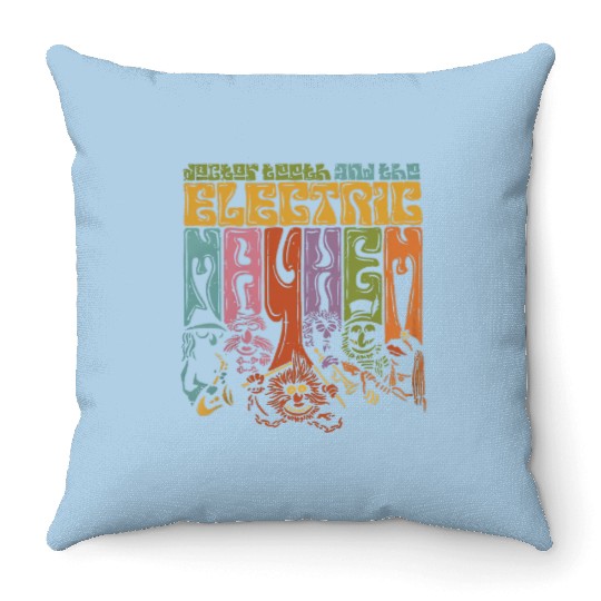 Disney Muppets Doctor Teeth And The Electric Mayhem Throw Pillows