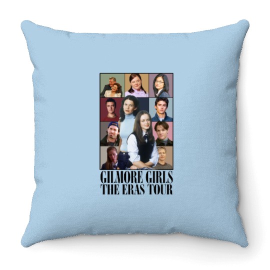 Gilmore Girls Movie Eras Tour Throw Pillows Merch Gift for GG Edition Fans