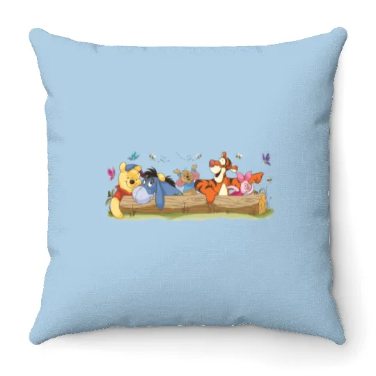 Winnie The Pooh And Friends , Winnie The Pooh Disney Throw Pillows
