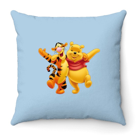 Winnie The Pooh Throw Pillows, Pooh And Tiger Throw Pillows, Disney Throw Pillows, Disney Pooh Throw Pillows, Winnie The Pooh Lover Throw Pillows, Disney Family Throw Pillows, Tiger Throw Pillows