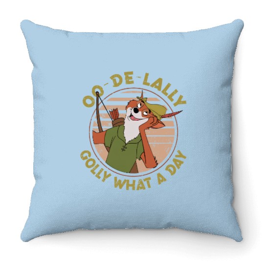 Disney Robin Hood OO De Lally Throw Pillows, Disney Robin Hood Throw Pillows