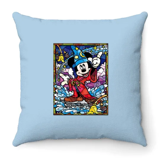 Disney Sorcerer Mickey Throw Pillows, Mickey Mouse Magic