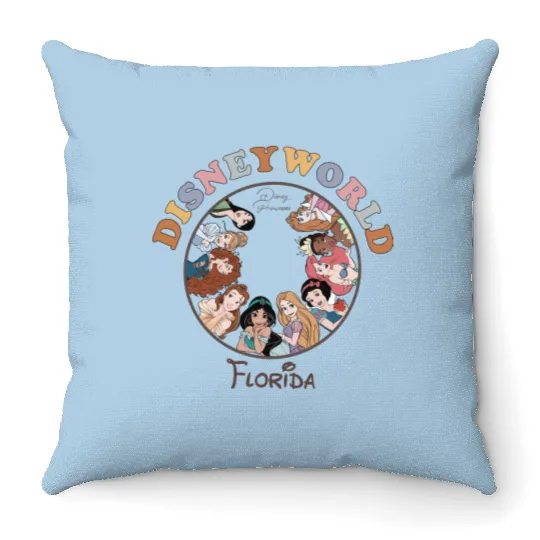 Disney Throw Pillows, Disney Princess Throw Pillows