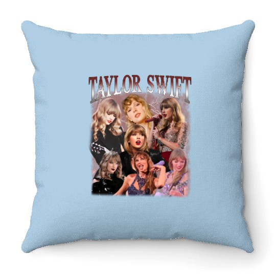 Discover Taylor Vintage Music Throw Pillows