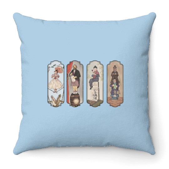Retro The Haunted Mansion Throw Pillows, Disney Haunted Mansion Throw Pillows,