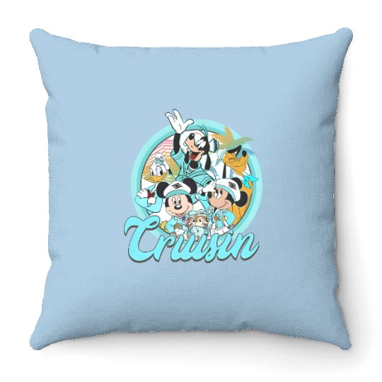 Disney Cruise Throw Pillows, Disney Cruise Throw Pillows