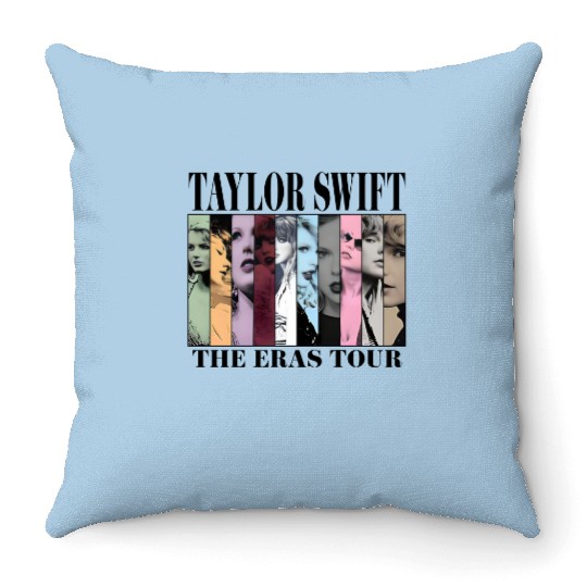 Discover Kids Taylor Eras Tour Throw Pillows,Youth Taylor version Throw Pillows