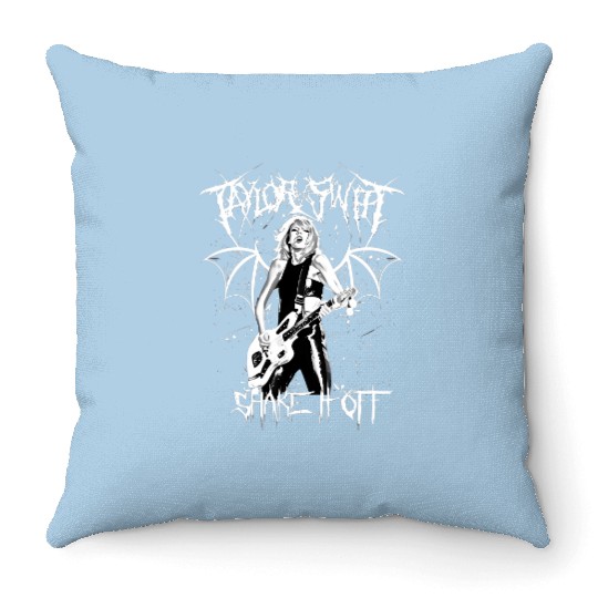 Discover Shake It Off Taylor Throw Pillows