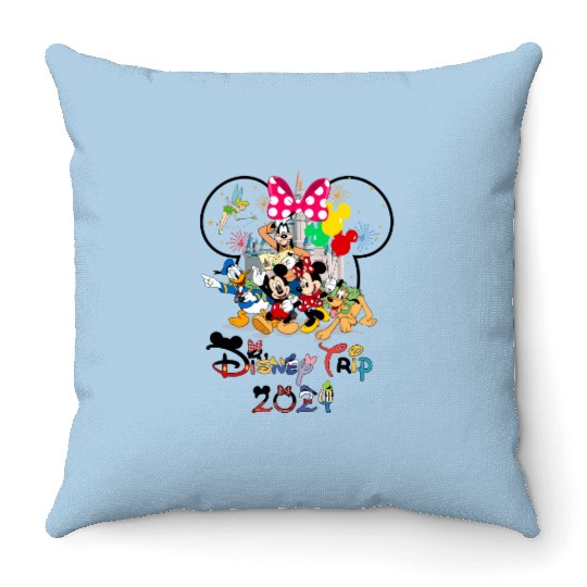 Disney Trip 2023 Throw Pillows, Disney Family Throw Pillows, Disney Squad Throw Pillows, Disney 2023 Trip Throw Pillows