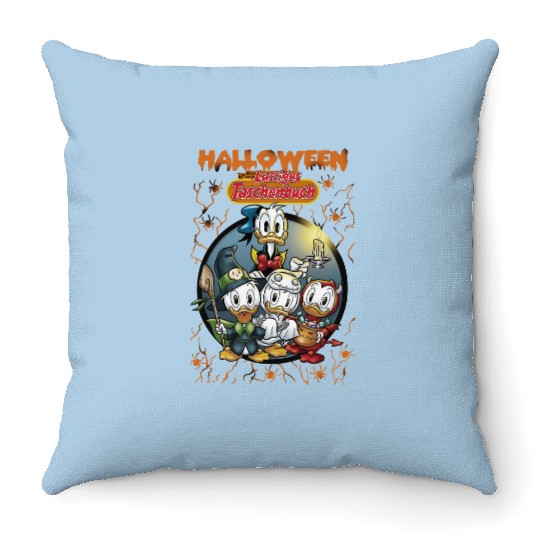 Donald Halloween Throw Pillows, Donald's Nephews Throw Pillows, Donald Duck Throw Pillows, Disney Halloween Throw Pillows 2023.