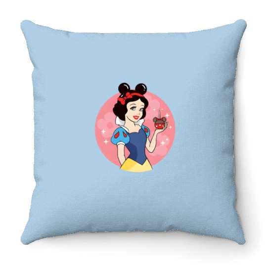 Snow White Throw Pillows, Princess Snow White Throw Pillows, Disney Princess Throw Pillows