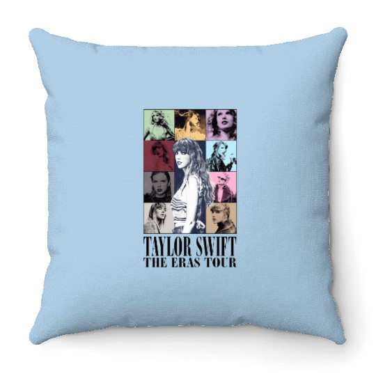 Discover Taylor tour 2024 Throw Pillows