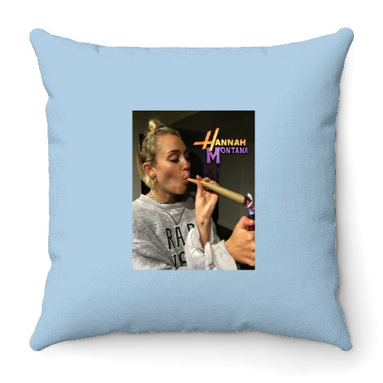 Vintage Hannah Montana Throw Pillows, Hannah Montana Fan Throw Pillows, Disney Throw Pillows