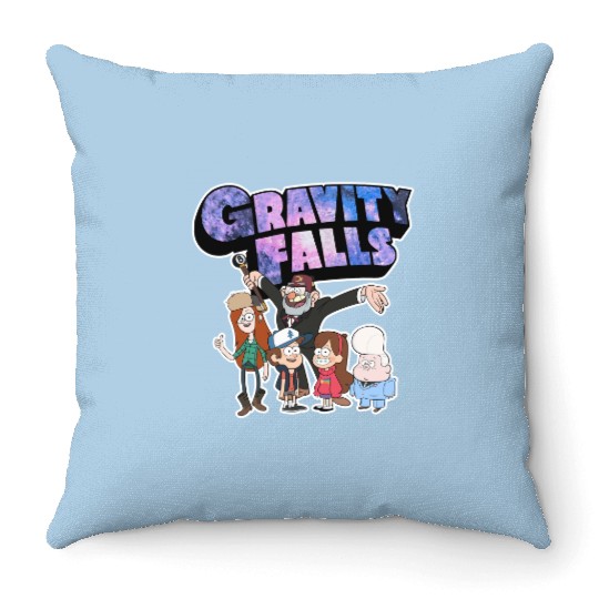 Disney Gravity Falls Characters Group Throw Pillows, Magic Kingdom Throw Pillows