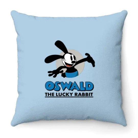 Disneyy Oswald the Lucky Rabbit Throw Pillows