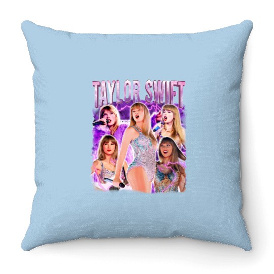 Discover Kid Taylor taylor version Throw Pillows, Youth Taylor Merch, taylor version Merch For Kid, The Eras Tour Kid Youth Crewneck, Youth Eras Tour Merch, kid taylor version