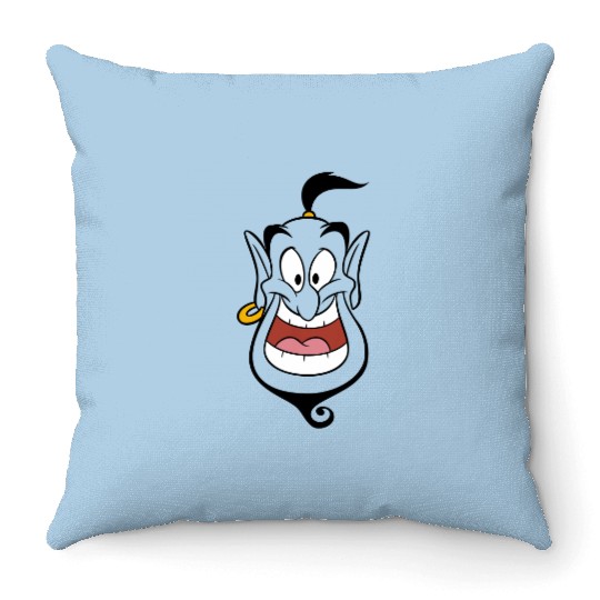 Disney Aladdin Genie 90s Costume Throw Pillows