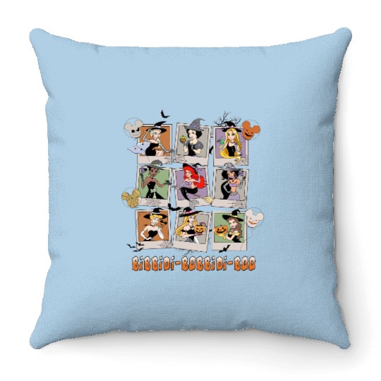 Vintage Princess Halloween Throw Pillows, Disney Princess Halloween Throw Pillows, Disney Halloween, Disney Girl Trip, Disneyland Halloween