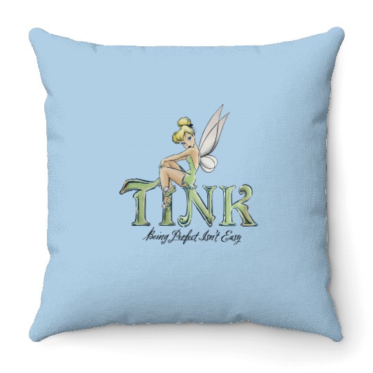 Disney Tinker Bell Throw Pillows, Vintage Disney Throw Pillows