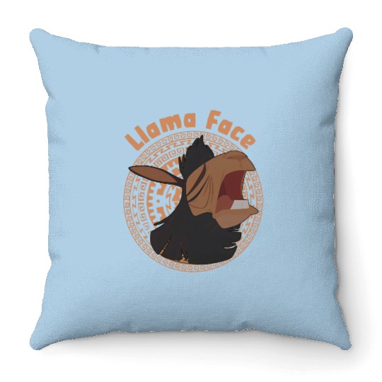 Discover Disney The Emperor'S New Groove Throw Pillows, Retro Llama Face Meme Throw Pillows, Disneyland Trip Outfits