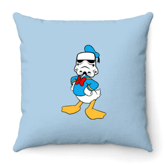 Disney Donald Duck Star Wars Stormtrooper Throw Pillows