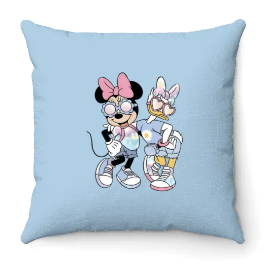 Disney Minnie Daisy , Disney Minnie And Daisy Throw Pillows