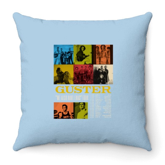 Guster We Also Have Eras Tour 2024 Throw Pillows
