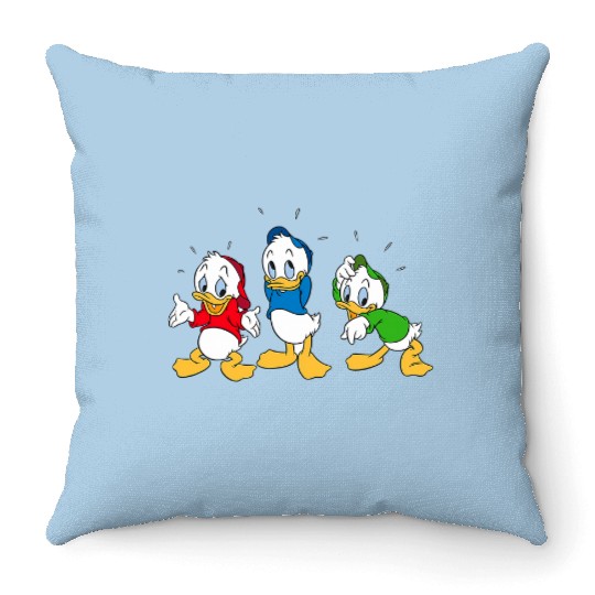 Disney DuckTales Throw Pillows, Disney Huey, Dewey, and Louie Throw Pillows