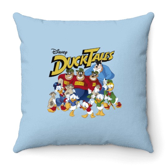 Disney DuckTales Characters Classic Group Throw Pillows