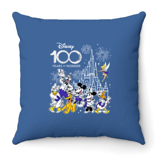 100th Disney Anniversary Throw Pillows, Disney 100 Years of Wonder Throw Pillows, Disney Trip