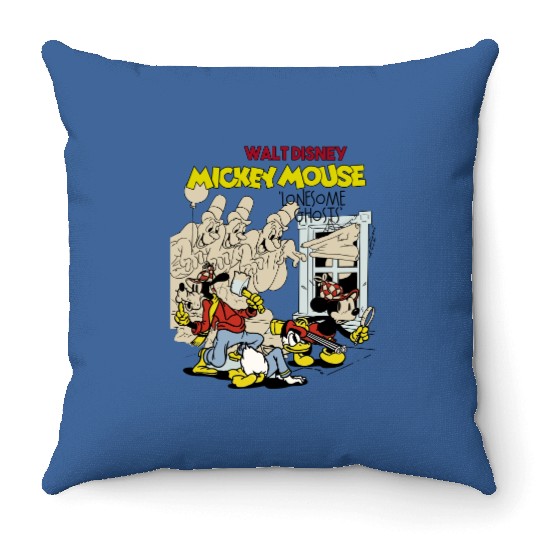 Discover Vintage Disney Throw Pillows