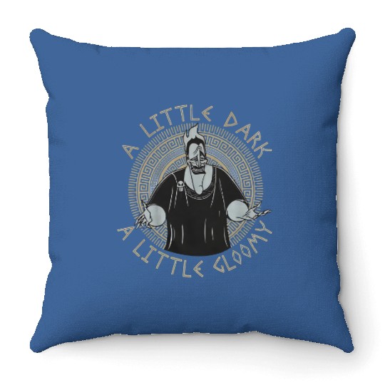 Funny Disney Hercules Villains Hades Quotes Retro Throw Pillows