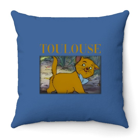 Toulouse The Aristocats 1970 Throw Pillows Disney Throw Pillows Great Gift Ideas Men Women