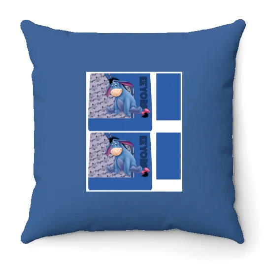 Discover Winnie the Pooh Eeyore Disney Leather HandBag Throw Pillows