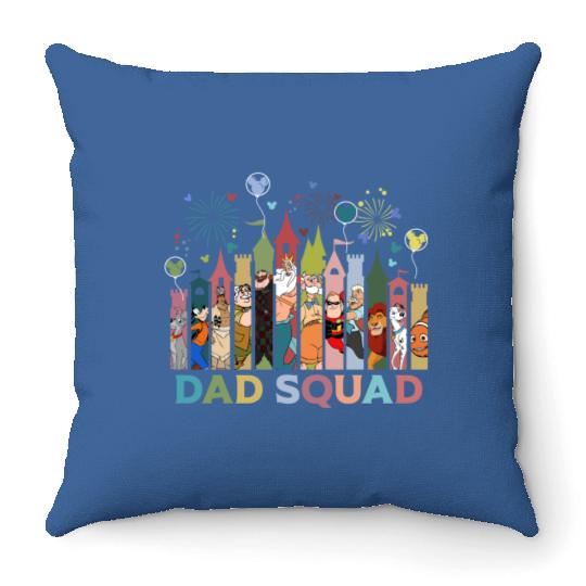 Discover Disney Dad Squad Throw Pillows, Disney Dad Throw Pillows, Disney Men's Throw Pillows, Disney Father, Disney Fathers Day, Gift For Dad, Best Dad Ever, Magic Kingdom