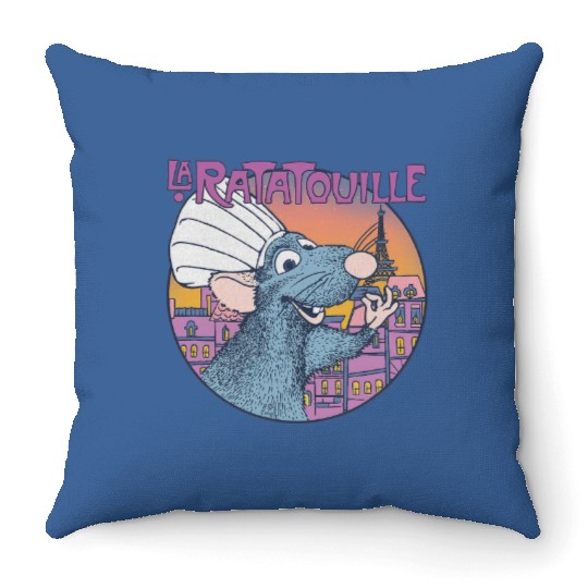 Disney Ratatouille  Throw Pillows, Anyone Can Cook Throw Pillows