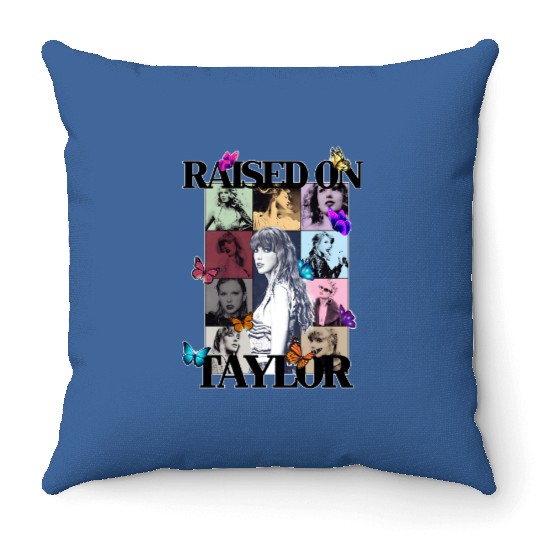 Discover Vintage The Eras Tour 2024 Throw Pillows, Taylo version 1989 Merch Midnights Throw Pillows