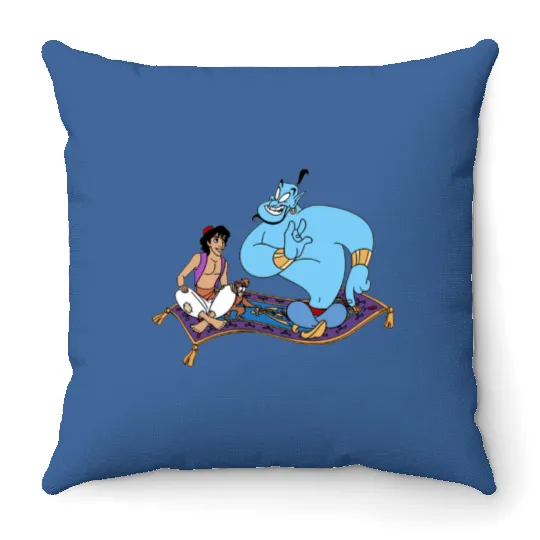 Disney Aladdin Genie Throw Pillows, Aladdin Genie Throw Pillows