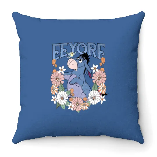 Retro Disney Eeyore  Throw Pillows, Eeyore Winnie The Pooh