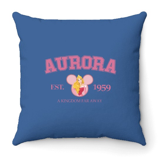 Disney Princess Throw Pillows, Aurora Princess Throw Pillows, Sleeping Beauty Throw Pillows