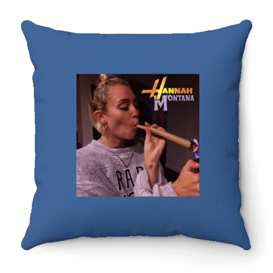 Vintage Hannah Montana Throw Pillows, Disney Hannah Montana Logo
