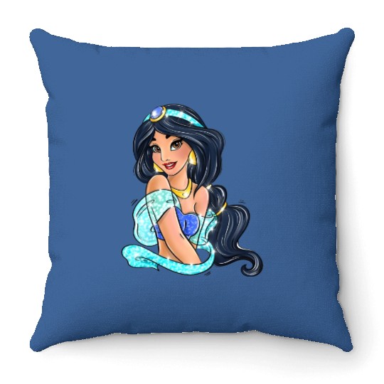 Jasmine Princess Throw Pillows, Disney Princess Throw Pillows