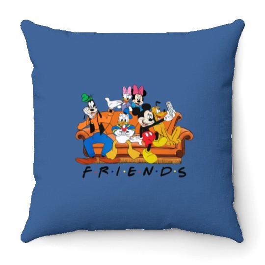 Disney Friends Throw Pillows, Mickey and Friends, Disney Characters Throw Pillows